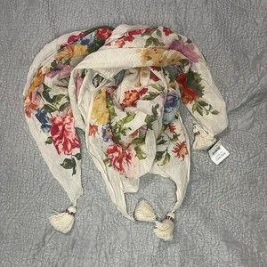 JJill floral scarf